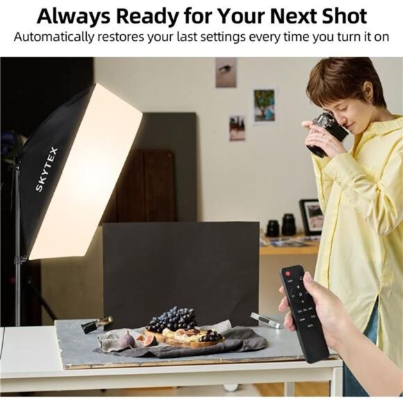 Skytex Softbox Lighting Kit(2Pack), 20x28in Soft Box - Picture 4 of 7